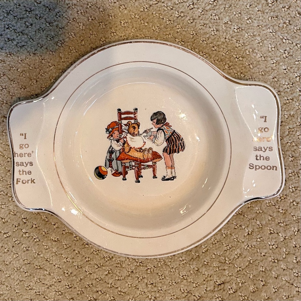 International Silver Co. Bone China Child’s Bowl